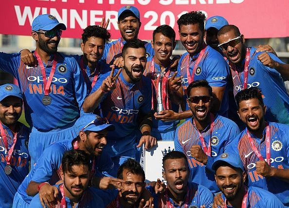 Top 5 best-ranked teams in world cricket across all formats