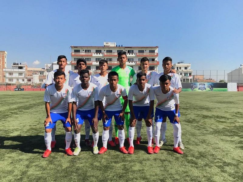 India&#039;s Starting XI in the SAFF U-15 Championship playoff match against Nepal