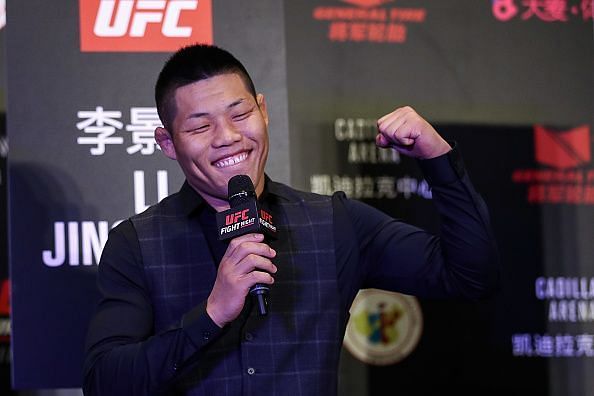 Li Jingliang is excited to be representing his home country in the UFC