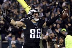 Zach Ertz on record-setting pace for tight ends