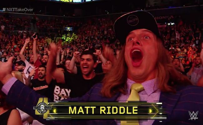 Matt Riddle and Kassius Ohno opened the show at WarGames