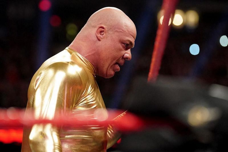 Kurt Angle won the battle royale on RAW as the conquistador, to seal his ticket to Saudi Arabia