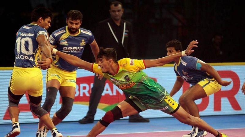 Manjeet was a key performer for the Patna Pirates today