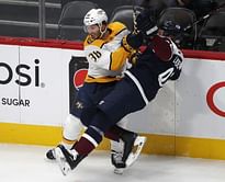 Sissons nets hat trick to lead Predators past Avalanche 4-1