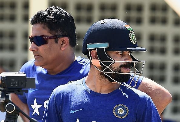 Anil Kumble and Virat Kohli had a major fall out during the 2017 Champions Trophy