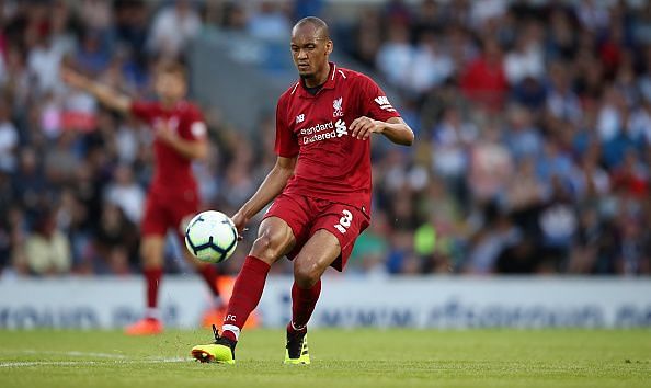Fabinho hasn&#039;t appeared too many times in a Liverpool shirt