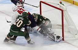 Suspension over early, Wilson helps lead Caps past Wild