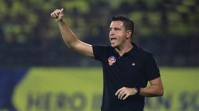 "I'm not going to speak, then I'm risking suspension," says FC Goa coach Sergio Lobera after the controversial penalty appeal