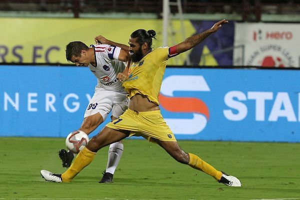 Sandesh Jhingan (right)