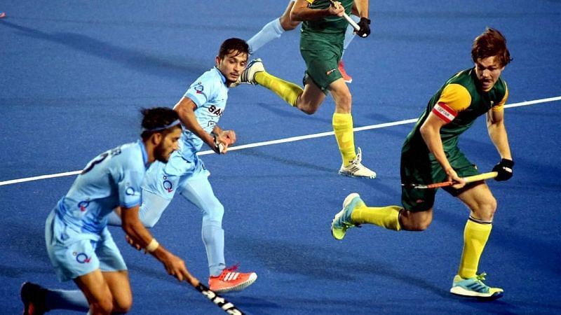 India starts the Hockey World Cup with crushing 5-0 Enter caption