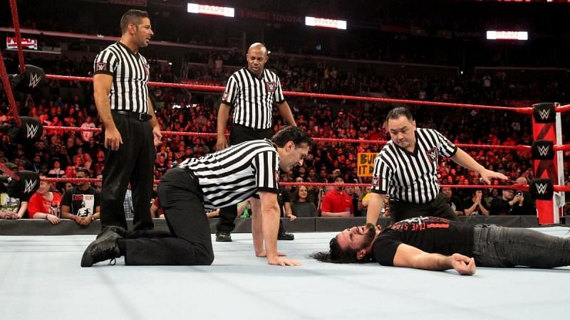 Seth Rollins was left battered and bruised once Dean Ambrose was done with him