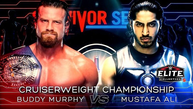 Buddy Murphy vs Mustapha Ali