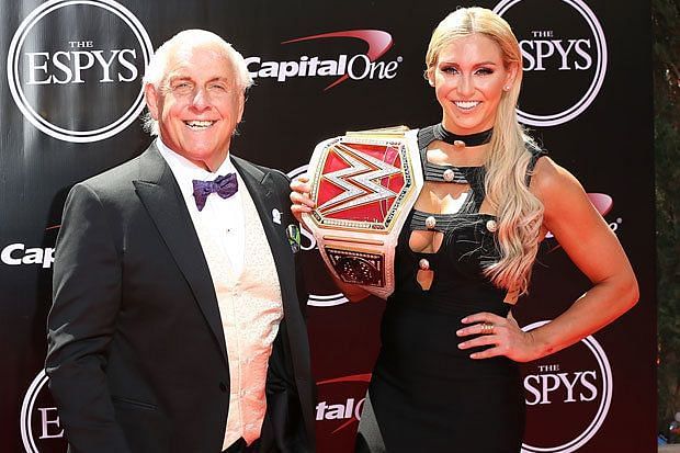 Image result for ric flair and charlotte