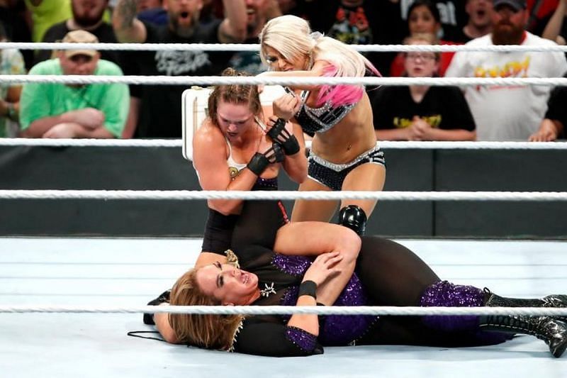 Ronda Rousey versus Nia Jax part two. Who wins?