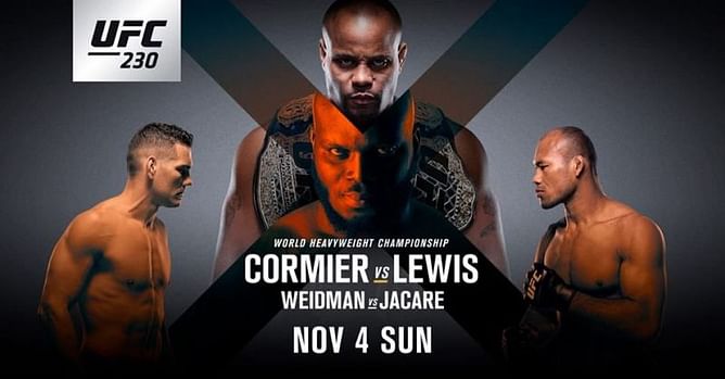 UFC 230: Matches Start time, Live streaming Info, TV Telecast, Channel Guide & How and Where to Watch in India