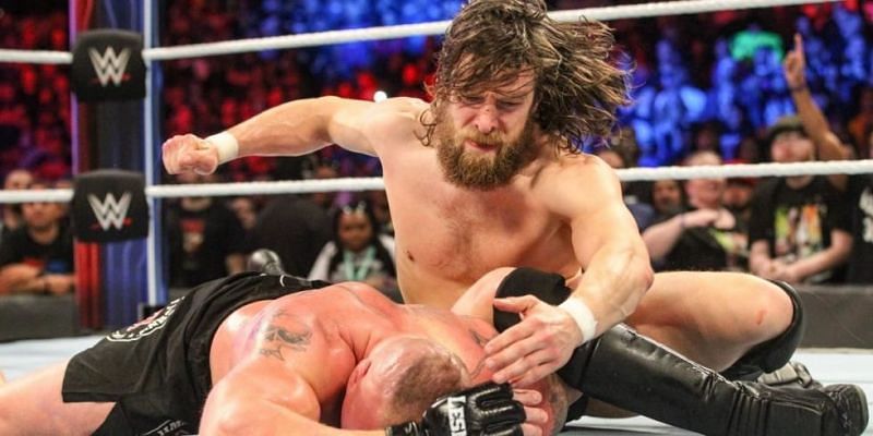 Daniel Bryan lands some shots on Brock Lesnar - WWE.com