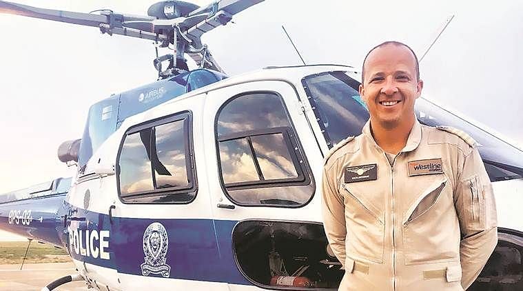Dippenaar is a commercial helicopter pilot now.