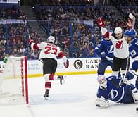 Point scores twice, Lightning stop Devils 5-2