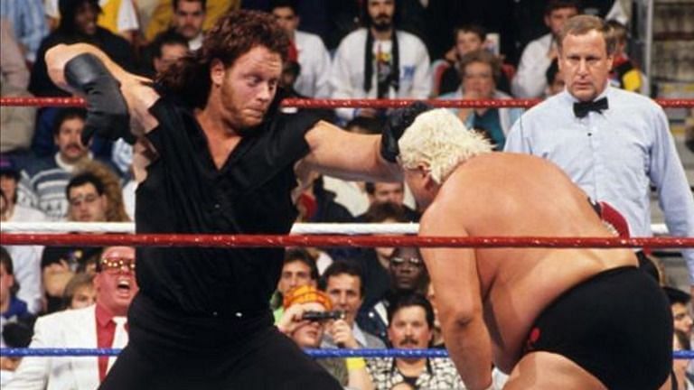The Undertaker pastes Dusty Rhodes in his WWE debut at Survivor Series 1990