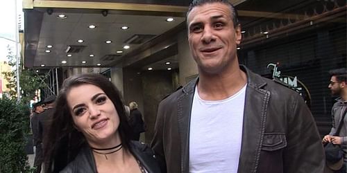 Paige and Alberto Del Rio in 2016