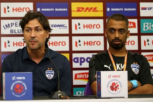 Cuadrat spoke to the media ahead of the meeting with Kerala Blasters (Photo:ISL)