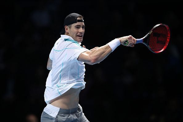 John Isner - oldest ever first-time qualifier at the Nitto ATP Finals