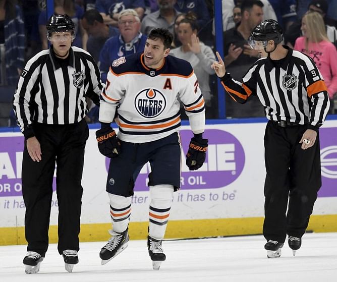 Oilers' Lucic fined $10K for hit on Lightning's Joseph