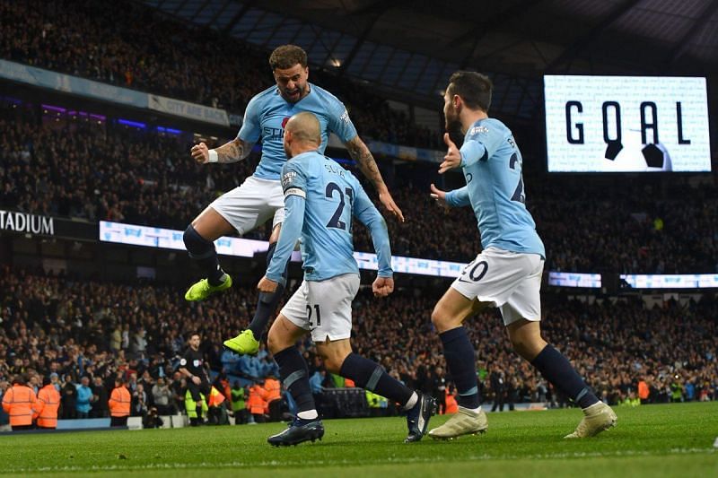 Man City defeated Man United 3-1 in the Manchester derby