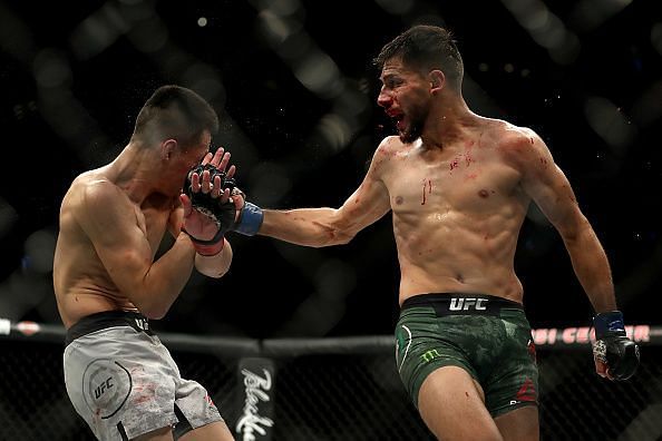 Yair Rodriguez and Chan Sung Jung put on an instant classic last night