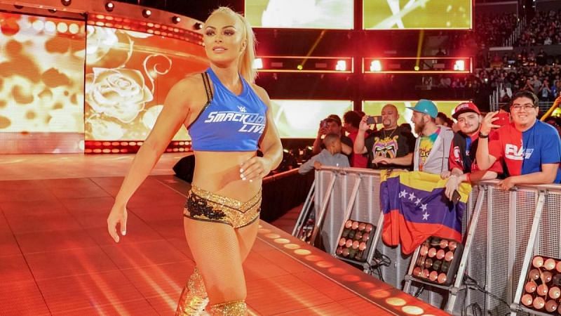 Mandy Rose was the fifth member of Team SmackDown