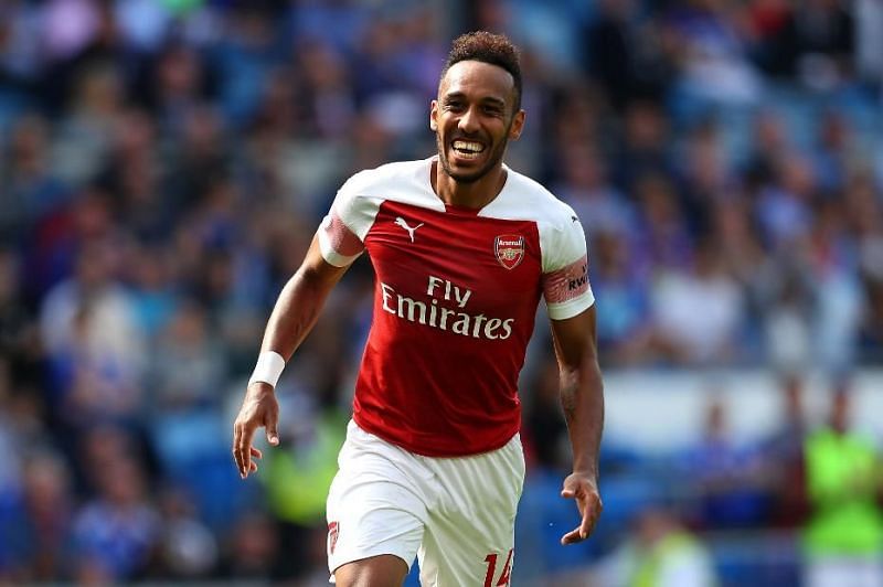 Aubameyang was the goal scorer for Arsenal