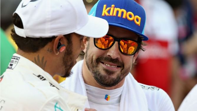 F1: Hamilton and Vettel pay tribute to 'true legend' Alonso