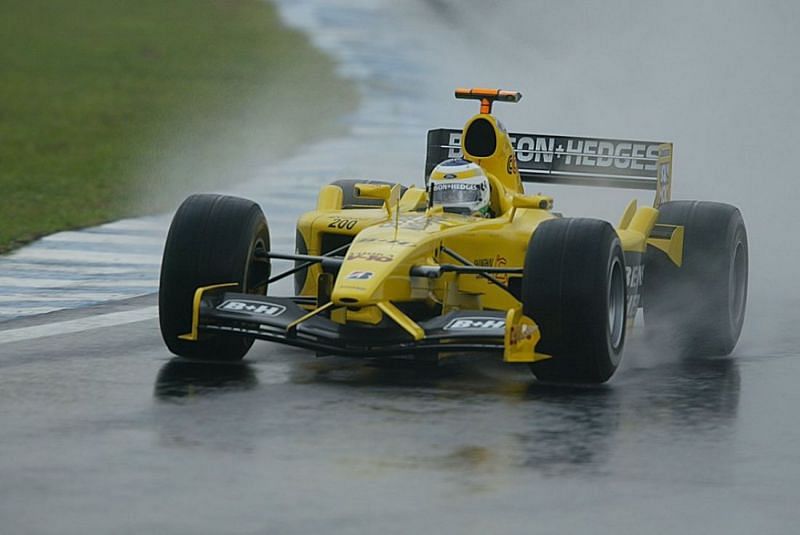 Giancarlo Fisichella somehow won the race in 2003