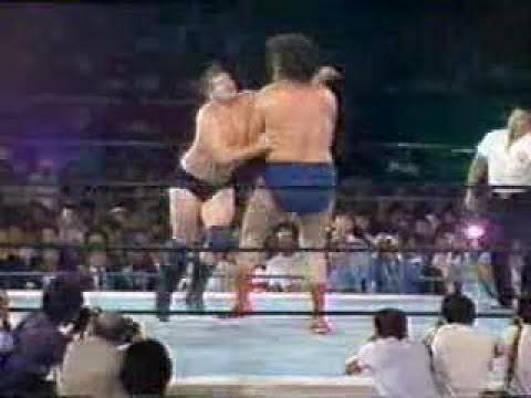 The golden rule of pro wrestling: you do not mess with Stan Hansen...EVER