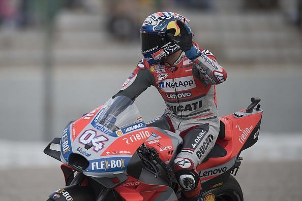 Dovizioso wins wet Valencia MotoGP, Espargaro takes maiden KTM podium; veteran racer Dani retires