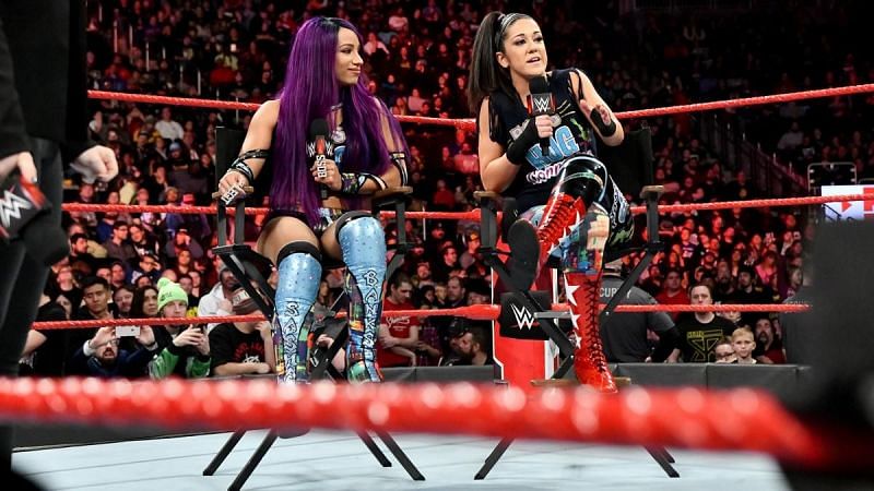 Bayley and Sasha Banks continue to do very little this week on Monday Night RAW.