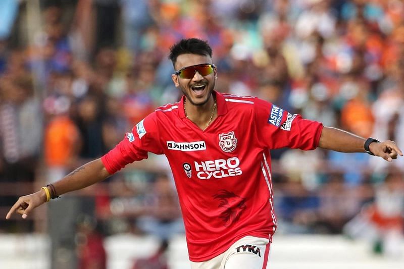 Axar Patel isn&#039;t the best of fielders, but fires in accurate throws from the deep