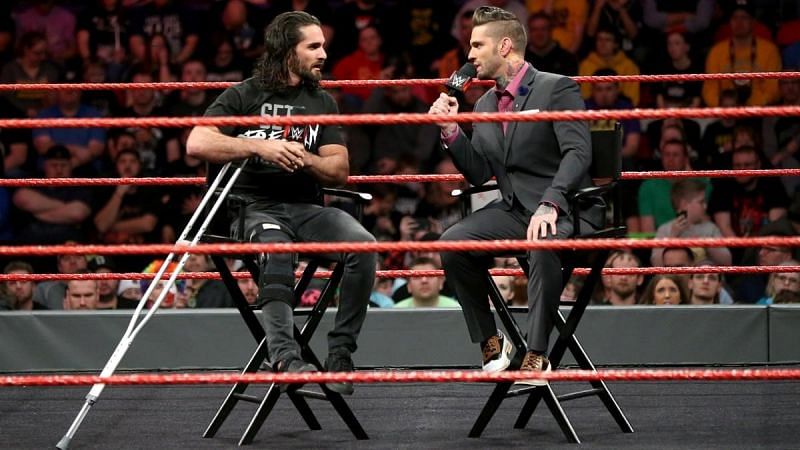 Seth Rollins may need an excuse to sit out for a bit.