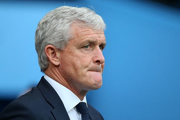 Mark Hughes oversaw a dismal 6-1 defeat to Manchester City this weekend