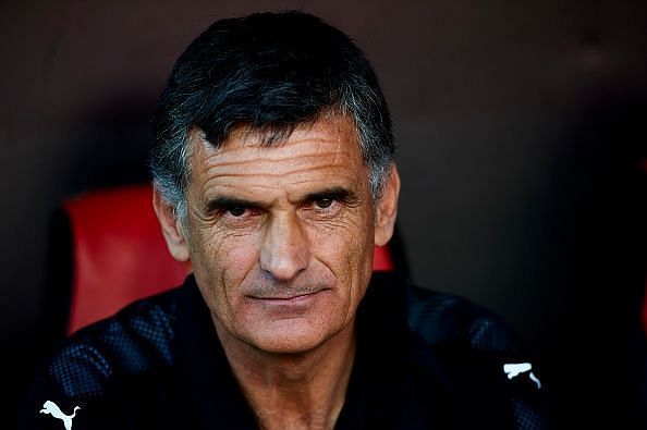 Eibar manager Jos&Atilde;&copy; Luis Mendilibar