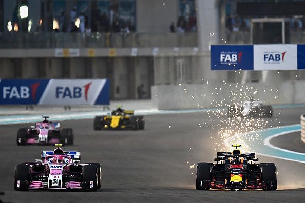 Ocon and Verstappen luckily did not collide yet again