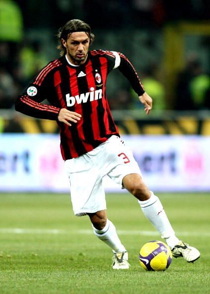 Italy and AC Milan defender Paolo Maldini