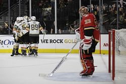 Tuch, Fleury help Golden Knights beat Flames 2-0