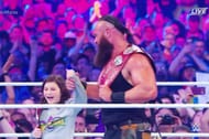 Nicholas was revealed as Braun Strowman's surprise mystery partner