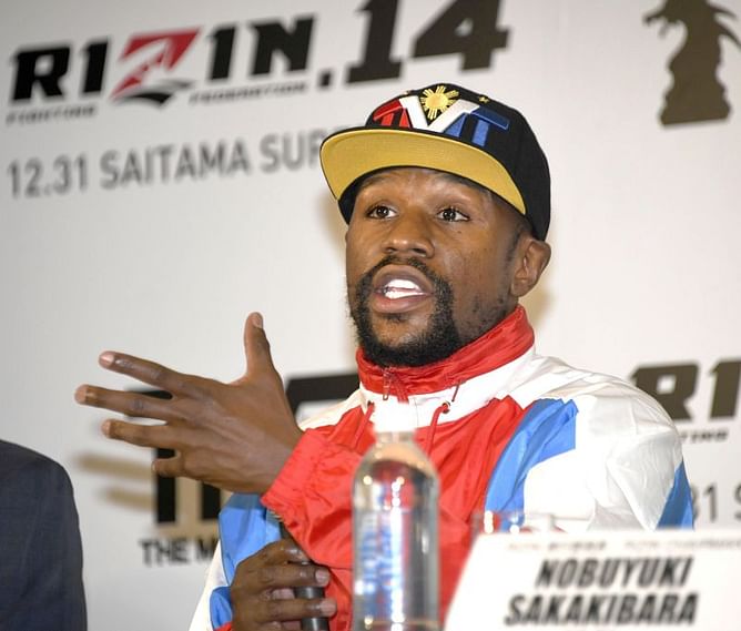 Mayweather to fight Japanese kickboxer Nasukawa in December