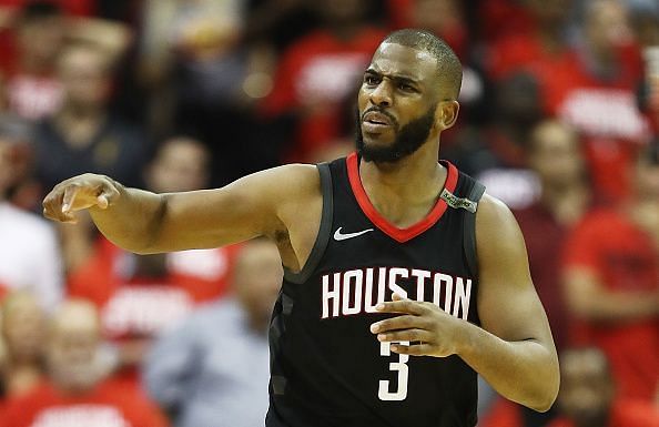 Chris Paul is in his second season with the Rockets