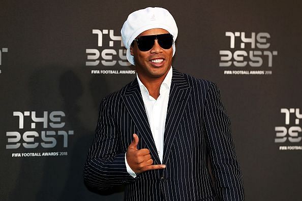 Ronaldinho at the Best FIFA Football Awards