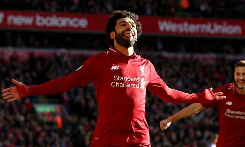 Mo Salah is among the goals for Liverpool.