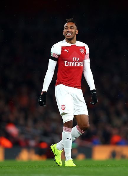 The Gabon international has been the top scorer in the league for Arsenal