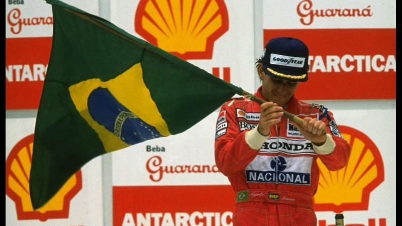 Senna picked up the win